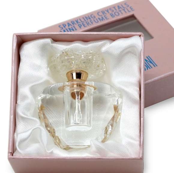 OLEG CASSINI CRYSTAL MINI BOTTLE - Picture 9 of 9